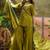 Embroidered round neck kurta & palazzos with dupatta kurta set