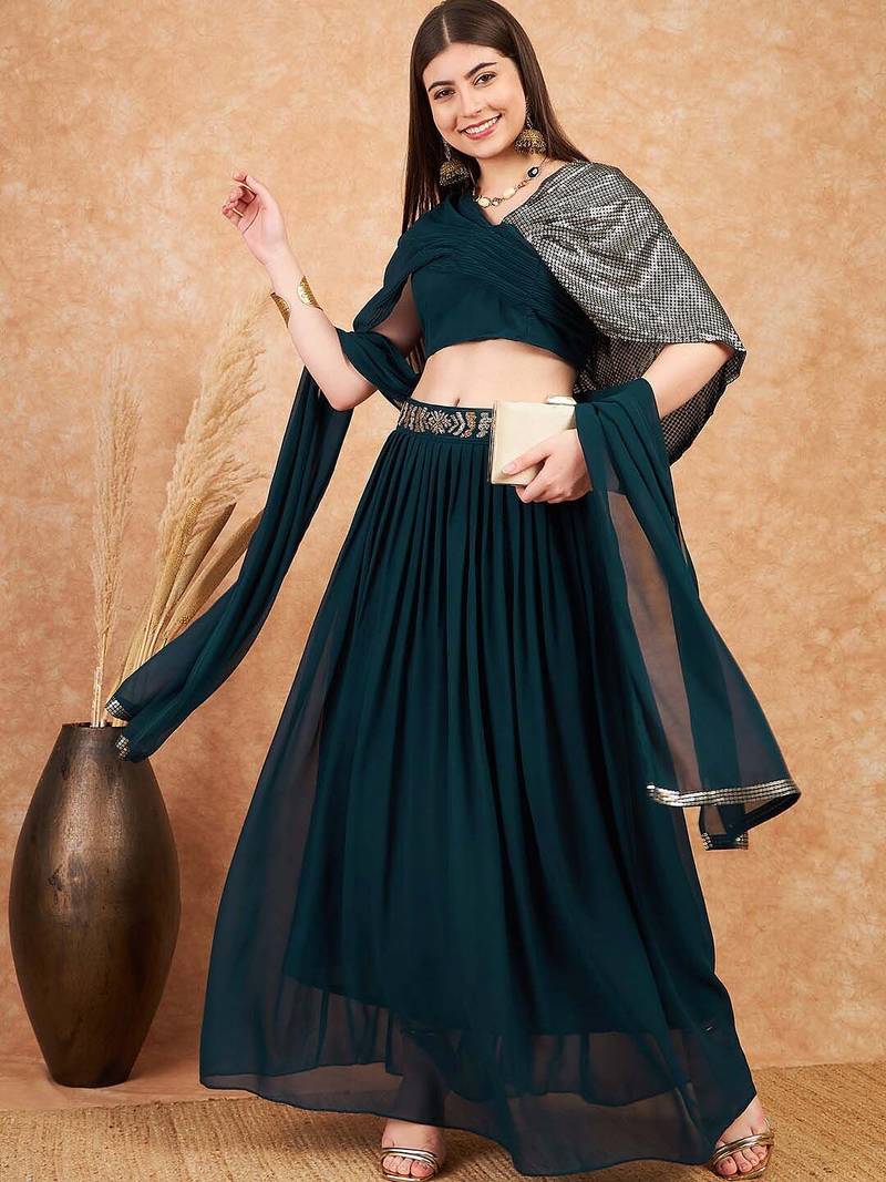 Embroidered lehenga choli