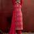 Zari sequence embroidered straight kurta & trousers with dupatta