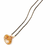 Black beads mangalsutra with gold-toned pearl pendant, traditional indian bridal necklace