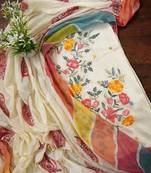 Women's  Cotton Unstitched Salwar Suit Material With Dupatta