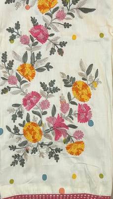 Women's  Cotton Unstitched Salwar Suit Material With Dupatta 3