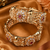 Gajapushpa Premium Gold Plated Temple Kada