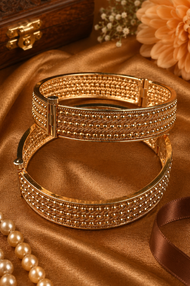Suvarnasutra Gold Plated Kada