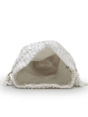  noor edit pure ivory satin sequin embellished potli 6