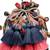   jashn edit deep navy floral printed potli