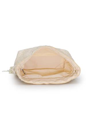  noor edit ivory faux silk botanical embroidered potli 6