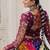 Multicolor Navratri Chaniya Choli for Women with blouse.Kutchi Gamthi Work Chaniya Choli