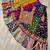 Multicolor Navratri Chaniya Choli for Women with blouse.Kutchi Gamthi Work Chaniya Choli