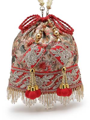  jashn edit beige faux silk floral printed potli 7