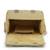  tipify metallic gold geometric mirror embellished clutch