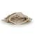   dewdrop fringe metallic gold & silver suede beaded potli