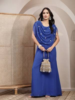  dewdrop fringe metallic gold & silver suede beaded potli 8