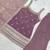 Dusty mauve sequence dori zari embroidered frendy silk kurta with bell bottom pant and dupatta