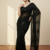 Black clr sequance party wear saree with sequance blouse