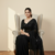 Black clr sequance party wear saree with sequance blouse