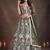 Adorning Green Sequins Net Reception Wear Lehenga Choli with Dupatta