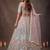 Dazzling Lavender Sequins Net Wedding Wear Lehenga Choli