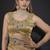 Yellow zarkan embroidered work art silk saree