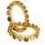Set of 2 gold plated pacheli kundan kada bangle set