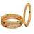 Set of 4 gold plated thushi style bangles