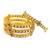 Set of 4 gold plated rajwadi style bangles