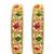 Set of 2 gold plated moti bangle set