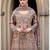 Multicolor heavy chinon digital print suit set