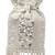   dewdrop fringe ivory pearl white 3d floral embellished potli