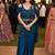 Luxury blue fandy satin ready-to-wear saree with heavy worked  stiched blouse     wedding & party