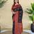 Black pure zari weaving silk saree with imaginative blouse piece