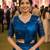 Designer blue fandy satin ready-to-wear saree with embroidered stiched blouse     wedding & party wear