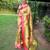 Traditional pista green paithani saree with vibrant floral motifs