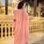 Pink color beautiful georgette fabric glamorous ceremonial looks salwar kameez