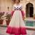 Pink color stylish gown for wedding season