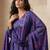 Blue color delta silk fabric stylish ceremonial wear kurta set