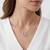 925 Sterling Silver Heart & Leaf Pendant Necklace Set  for Women,Nature Inspired Gift for Her