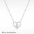 925 Sterling Silver Heart & Leaf Pendant Necklace Set  for Women,Nature Inspired Gift for Her