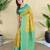 Mustard pure zari weaving silk saree with imaginative blouse piece