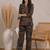 Black color smart rayon cotton fabric designer printed smart girlie co-ord set