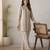 Off white color smart rayon cotton fabric designer printed smart girlie co-ord set