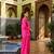 Pink color stylish cotton fabric readymade top bottom coord set dress