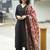 women's art silk woven butta motiff kurta pant with dupatta set