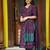 women's art silk woven butta motiff kurta pant with dupatta set