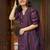women's art silk woven butta motiff kurta pant with dupatta set