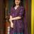 women's art silk woven butta motiff kurta pant with dupatta set