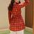 Orange color delta silk fabric ethnic office wear short kurti