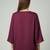 Purple color delta silk fabric ethnic office wear short kurti