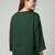 Green color delta silk fabric ethnic office wear short kurti
