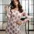 Off white color rayon fabric beautiful rich formal looks short kurti for office girls